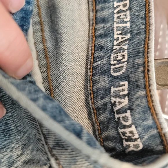 Madewell Relaxed Taper Medium Light Wash Denim Jeans W29 L30 - Picture 5 of 6